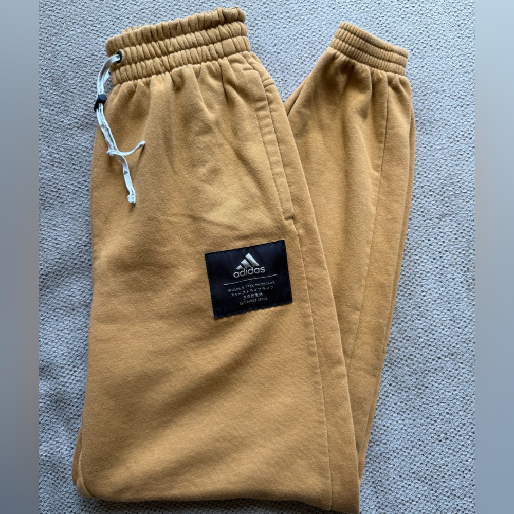 Adidas Burnt Orange Joggers